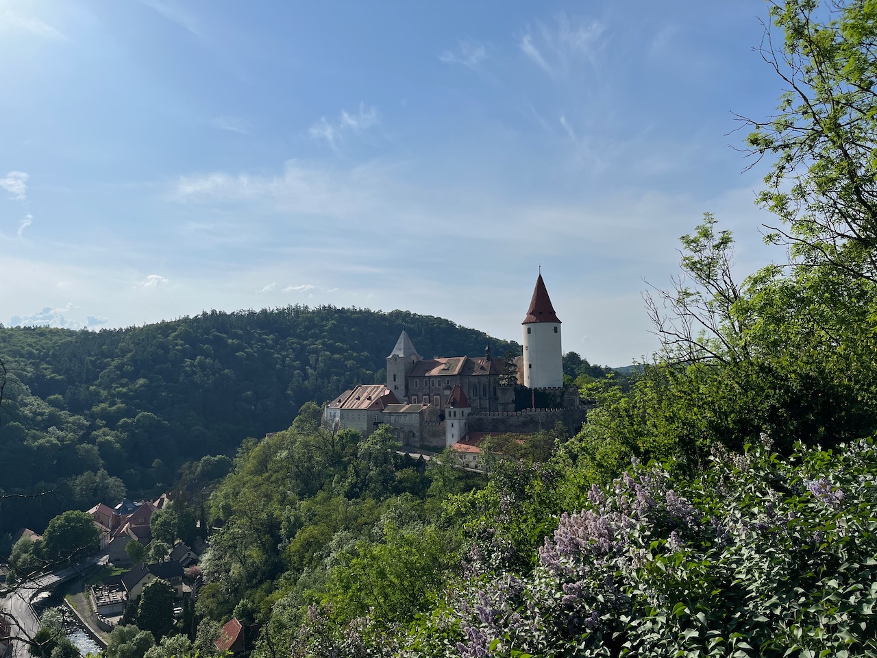 Krivoklat Castle movie shot
