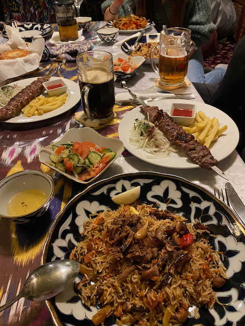 Prague's restaurant Samarkand - food